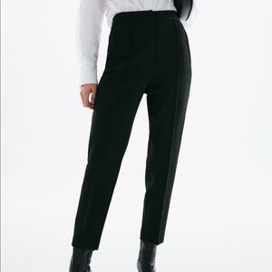 Zara High Waisted Cropped Trousers